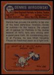 1973 Topps #249 Dennis Wirgowski<br />F73T 07 3236<br /><a class='button AddToCart' data-ajax='true' data-ajax-mode='replace' data-ajax-update='#cart-info' href='/AddToCart?itemId=6727233&quantity=1&type=0'>Add To Cart</a>