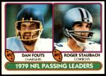 #331 Passing Leaders Roger Staubach / Dan Fouts 
