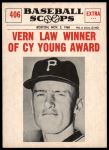 #406 Winner of Cy Young Award  Vern Law  
