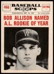 #466 Named AL Rookie of Year Bob Allison 