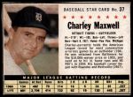 #37 Charlie Maxwell  Hand Cut 