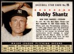 #15 Bobby Shantz Hand Cut 