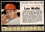 #119 Lee Walls  Hand Cut 