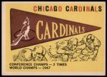 #24 Cardinals Pennant  
