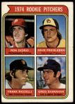 #599 Rookie Pitchers Dave Freisleben / Ron Diorio / Frank Riccelli / Greg Shanahan Small - San Diego 