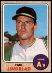 1968 Topps #127 A Paul Lindblad<br />B68T 14 0411<br /><a class='button AddToCart' data-ajax='true' data-ajax-mode='replace' data-ajax-update='#cart-info' href='/AddToCart?itemId=6771625&quantity=1&type=0'>Add To Cart</a>