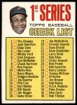 #62 Checklist 1 Frank Robinson Copyright under R in Tribe 