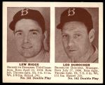 #141 Lew Riggs / Leo Durocher 