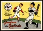 #23 1926 Cardinals vs. Yankees Grover Alexander 