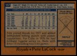 1978 Topps #157 Pete LaCock<br />B78T 09 2318<br /><a class='button AddToCart' data-ajax='true' data-ajax-mode='replace' data-ajax-update='#cart-info' href='/AddToCart?itemId=6783655&quantity=1&type=0'>Add To Cart</a>