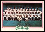 #479 Cardinals Team Checklist  