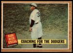 #142 Coaching for the Dodgers Babe Ruth 