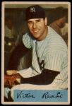 #33 Vic Raschi Reads Trade to the .... on Back 