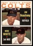 #492 Colt 45s Rookies Jim Beauchamp / Mike White 
