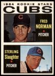 #469 Cubs Rookies Fred Norman / Sterling Slaughter 