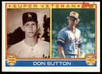 #146 Super Veteran Don Sutton 