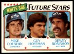 #664 White Sox Rookies Mike Colbern / Guy Hoffman / Dewey Robinson 