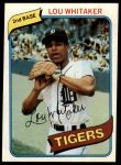 #358 Lou Whitaker 