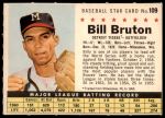 #109 Bill Bruton  Perforated - Tigers 