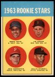 #553 Rookie Stars Willie Stargell / Jim Gosger / Brock Davis / John Herrnstein 