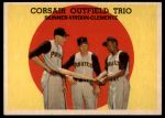 #543 Corsair Outfield Trio Roberto Clemente / Bill Virdon / Bob Skinner 