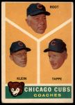 #457 Cubs Coaches Charlie Root / Lou Klein / Elvin Tappe 