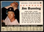 #39 Jim Bunning  Hand Cut 