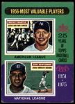 #194 1956 MVPs Mickey Mantle / Don Newcombe 