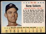 #85 Norm Siebern 