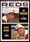 #524 Reds Rookies Jim Dickson / Bobby Klaus 