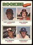 #476 Rookie Catchers Dale Murphy / Gary Alexander / Rick Cerone / Kevin Pasley 