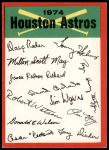 Houston Astros Red Team Checklist  