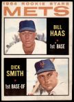 #398 Mets Rookies Bill Haas / Dick Smith 