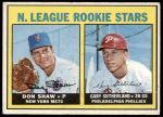 #587 NL Rookies Don Shaw / Gary Sutherland 