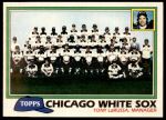 #664 White Sox Team Checklist  