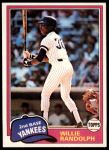 #60 Willie Randolph 