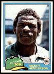 #261 Rickey Henderson 