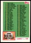 #114 Checklist  