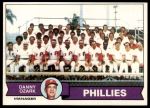 #112 Phillies Team Checklist Danny Ozark 