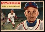 #323 Willard Schmidt with Stats 