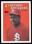 #1 Record Breaker Vince Coleman 
