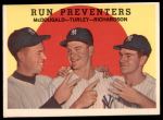 #237 Run Preventers Gil McDougald / Bob Turley / Bobby Richardson 
