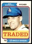 #73 Traded Mike Marshall 