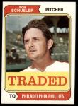 #544 Traded Ron Schueler 