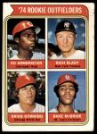 #601 Rookie Outfielders Bake McBride / Brian Downing / Ed Armbrister / Rich Bladt 