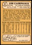 1968 Topps #281 Jim Campanis<br />B68T 15 0111<br /><a class='button AddToCart' data-ajax='true' data-ajax-mode='replace' data-ajax-update='#cart-info' href='/AddToCart?itemId=6908976&quantity=1&type=0'>Add To Cart</a>