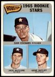 #553 Astros Rookies Jack McClure / Dan Coombs / Gene Ratliff 