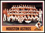 #147 Astros Team Checklist Bill Virdon 