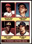 #598 Rookie Outfielders Hector Cruz / Jamie Quirk / Jerry Turner / Joe Wallis 
