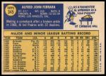 1970 Topps #345 Al Ferrara<br />B70T 12 0193<br /><a class='button AddToCart' data-ajax='true' data-ajax-mode='replace' data-ajax-update='#cart-info' href='/AddToCart?itemId=6917881&quantity=1&type=0'>Add To Cart</a>